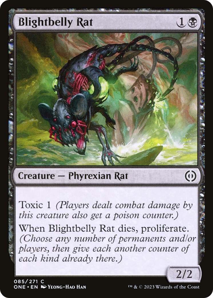 Blightbelly Rat [Phyrexia: All Will Be One] | Gear Gaming Bentonville