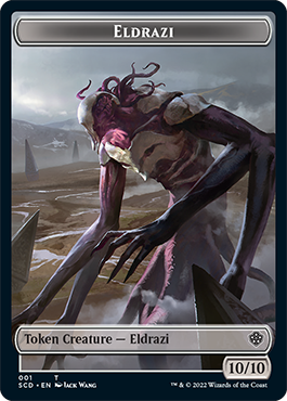 Eldrazi // Soldier Double-Sided Token [Starter Commander Decks] | Gear Gaming Bentonville