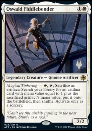 Oswald Fiddlebender (Promo Pack) [Dungeons & Dragons: Adventures in the Forgotten Realms Promos] | Gear Gaming Bentonville