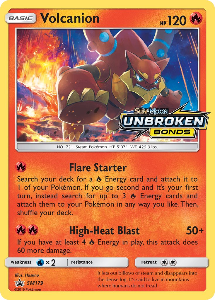 Volcanion (SM179) [Sun & Moon: Black Star Promos] | Gear Gaming Bentonville