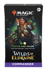 Wilds of Eldraine - Commander Deck (Virtue and Valor) | Gear Gaming Bentonville