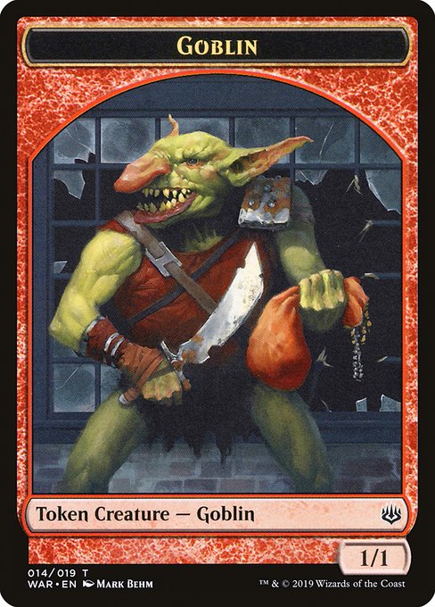 Goblin Token [War of the Spark] | Gear Gaming Bentonville