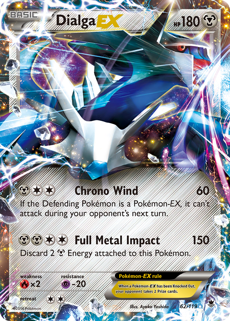 Dialga EX (62/119) [XY: Phantom Forces] | Gear Gaming Bentonville