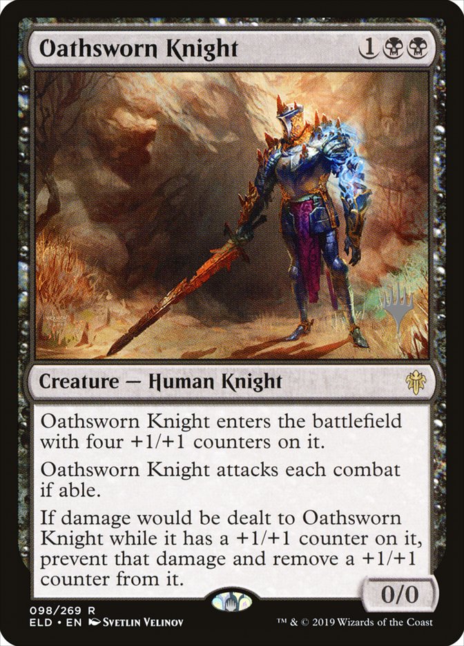 Oathsworn Knight (Promo Pack) [Throne of Eldraine Promos] | Gear Gaming Bentonville