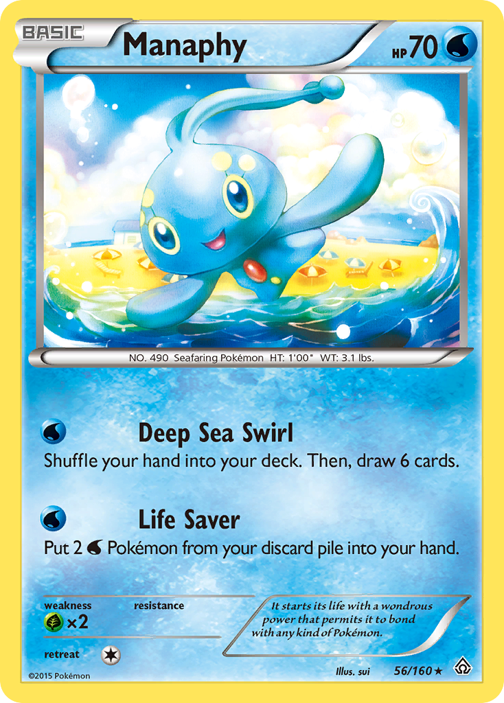 Manaphy (56/160) [XY: Primal Clash] | Gear Gaming Bentonville