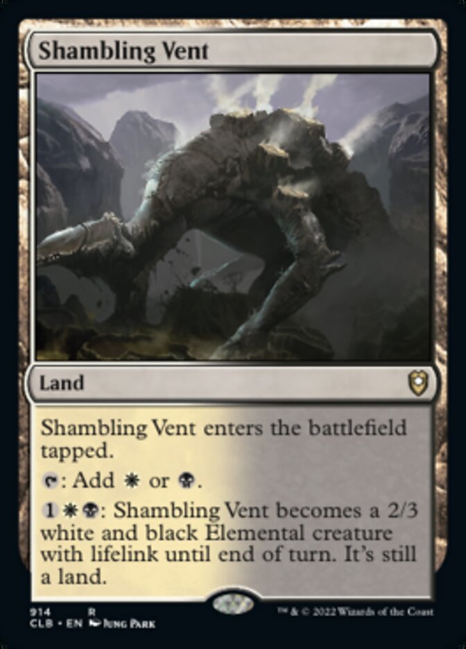 Shambling Vent [Commander Legends: Battle for Baldur's Gate] | Gear Gaming Bentonville