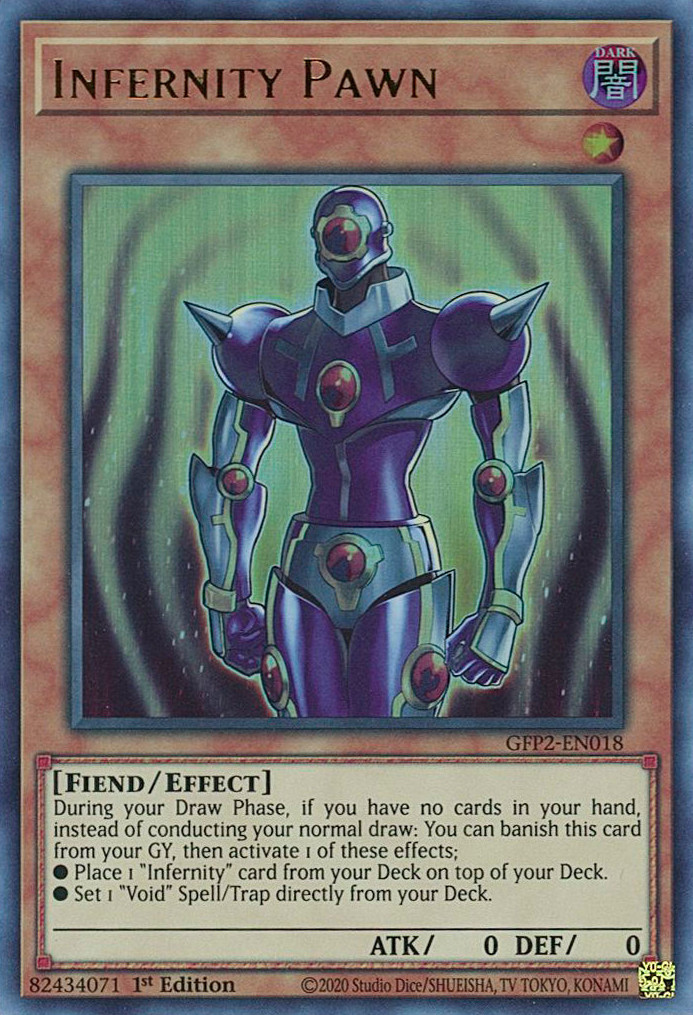 Infernity Pawn [GFP2-EN018] Ultra Rare | Gear Gaming Bentonville