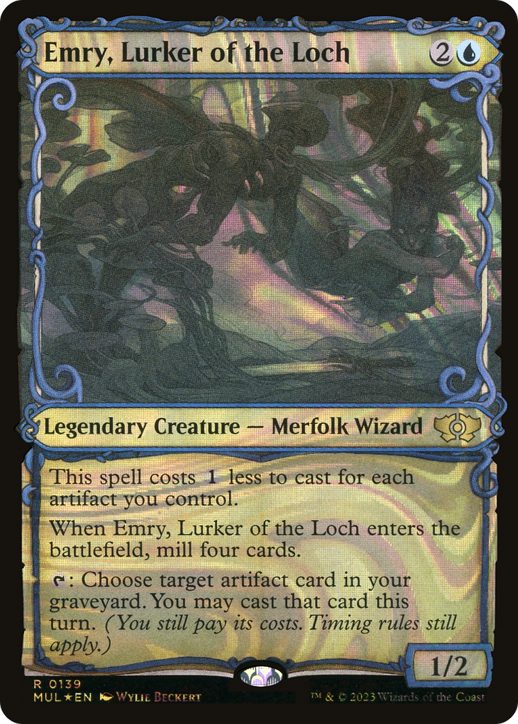 Emry, Lurker of the Loch (Halo Foil) [Multiverse Legends] | Gear Gaming Bentonville