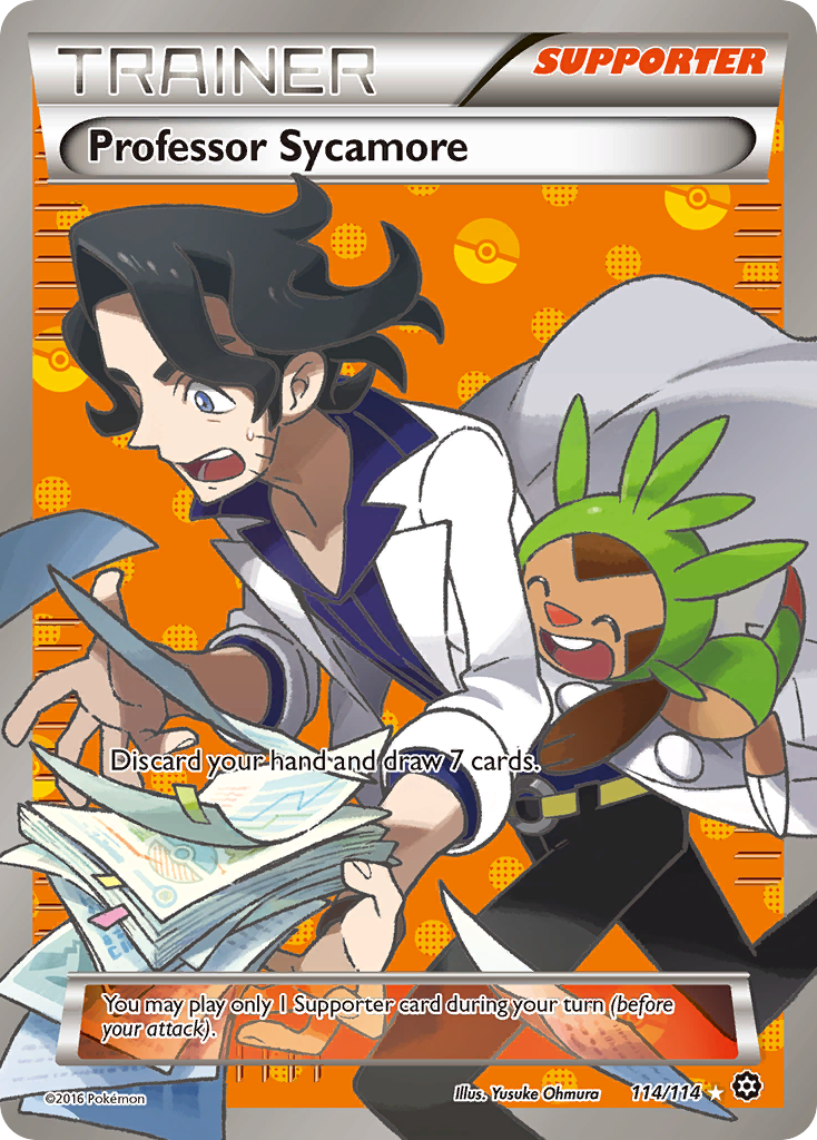 Professor Sycamore (114/114) [XY: Steam Siege] | Gear Gaming Bentonville