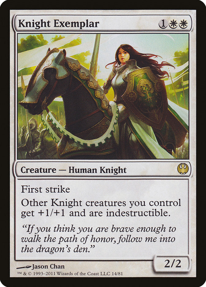 Knight Exemplar [Duel Decks: Knights vs. Dragons] | Gear Gaming Bentonville