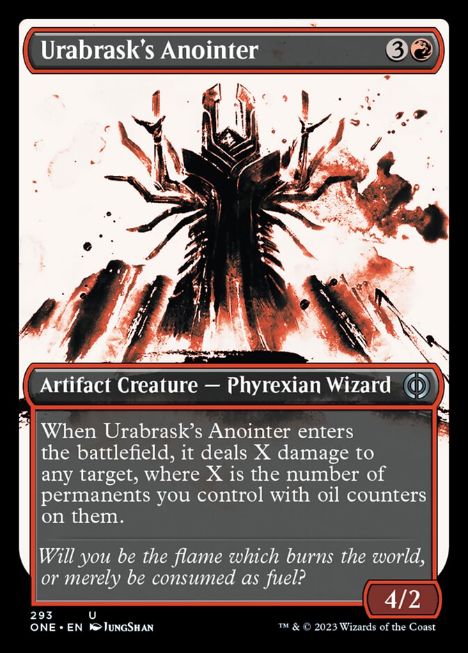 Urabrask's Anointer (Showcase Ichor) [Phyrexia: All Will Be One] | Gear Gaming Bentonville