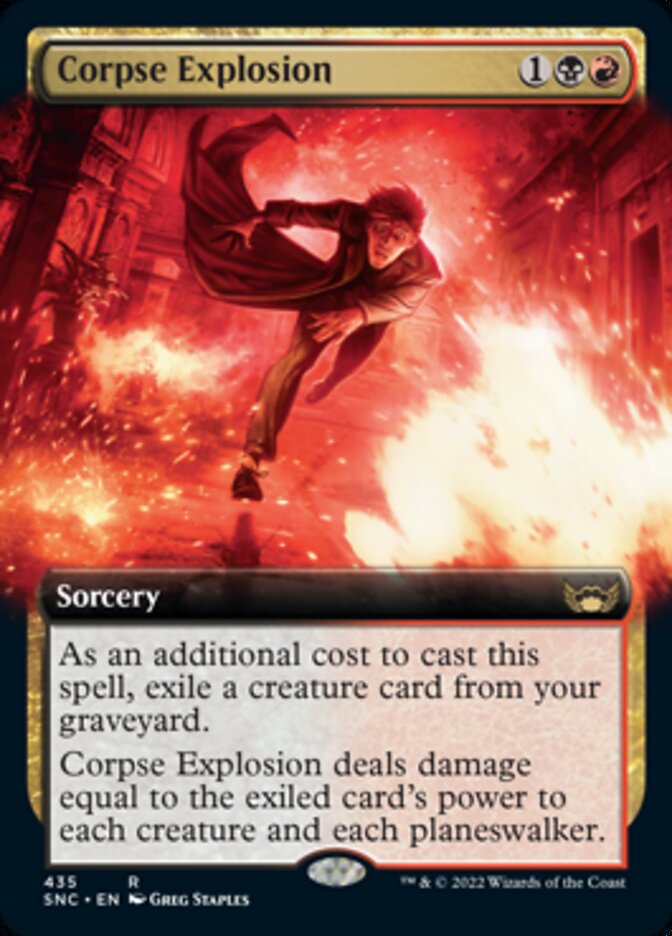 Corpse Explosion (Extended Art) [Streets of New Capenna] | Gear Gaming Bentonville