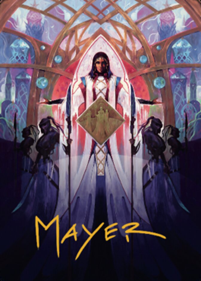 Kayla's Command Art Card (Gold-Stamped Signature) [The Brothers' War Art Series] | Gear Gaming Bentonville