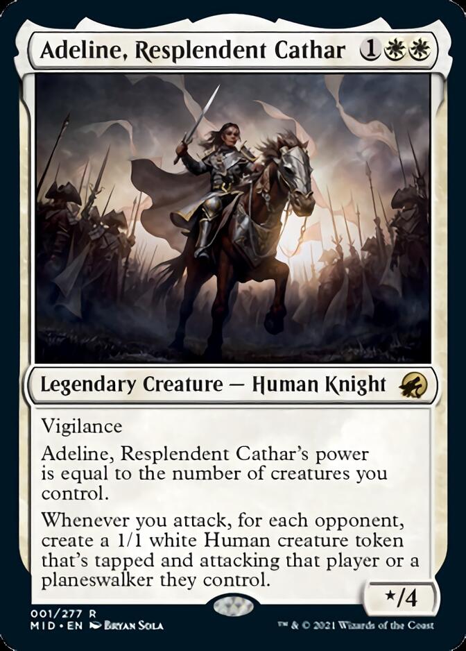 Adeline, Resplendent Cathar [Innistrad: Midnight Hunt] | Gear Gaming Bentonville