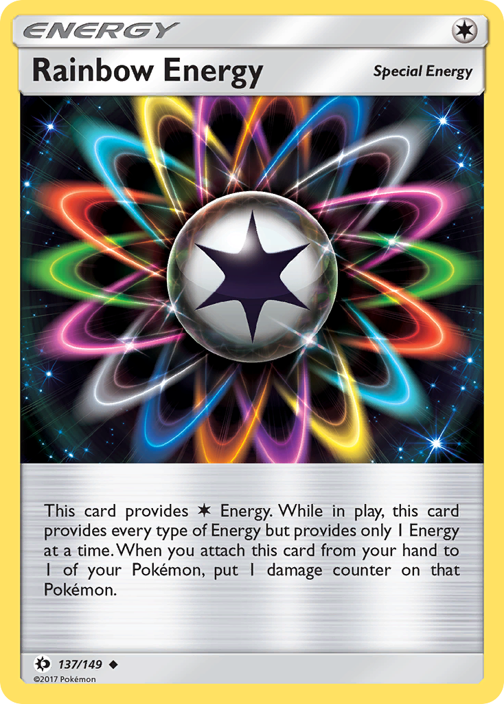 Rainbow Energy (137/149) [Sun & Moon: Base Set] | Gear Gaming Bentonville