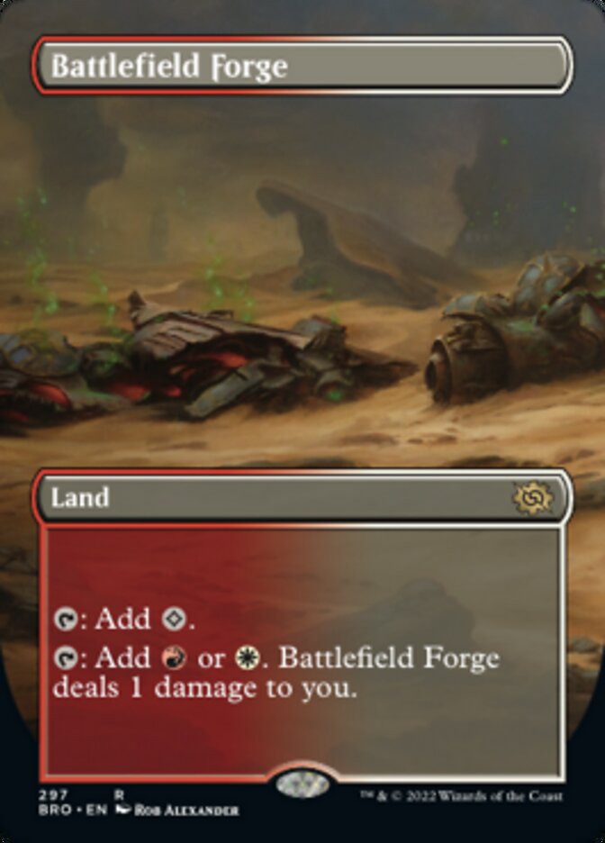 Battlefield Forge (Borderless Alternate Art) [The Brothers' War] | Gear Gaming Bentonville