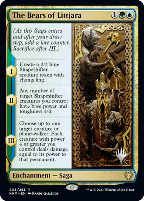 The Bears of Littjara [Kaldheim Promo Pack] | Gear Gaming Bentonville