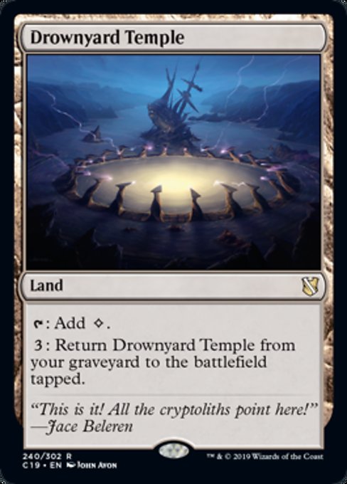 Drownyard Temple [Commander 2019] | Gear Gaming Bentonville