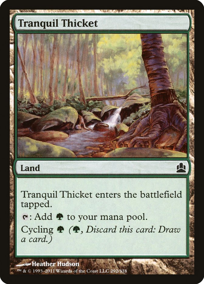 Tranquil Thicket [Commander 2011] | Gear Gaming Bentonville