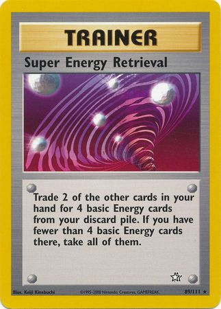 Super Energy Retrieval (89/111) [Neo Genesis Unlimited] | Gear Gaming Bentonville