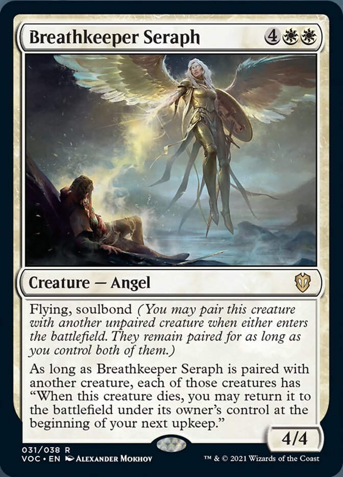 Breathkeeper Seraph [Innistrad: Crimson Vow Commander] | Gear Gaming Bentonville