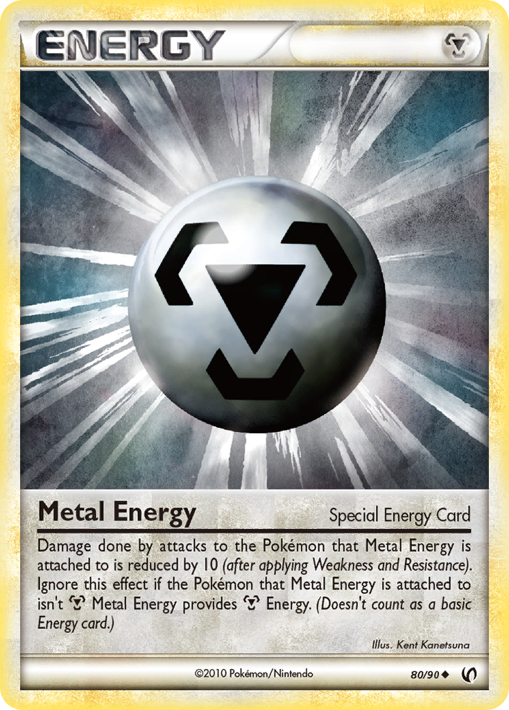 Metal Energy (80/90) [HeartGold & SoulSilver: Undaunted] | Gear Gaming Bentonville