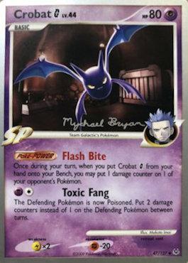 Crobat G LV.44 (47/127) (Happy Luck - Mychael Bryan) [World Championships 2010] | Gear Gaming Bentonville