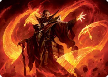 Plargg, Dean of Chaos Art Card [Strixhaven: School of Mages Art Series] | Gear Gaming Bentonville