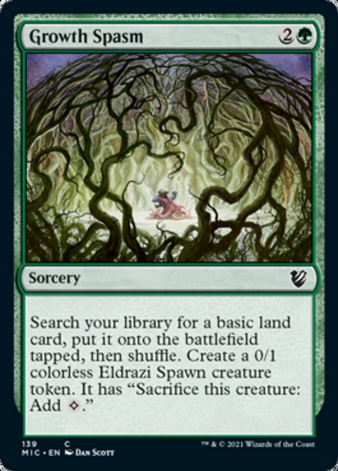 Growth Spasm [Innistrad: Midnight Hunt Commander] | Gear Gaming Bentonville