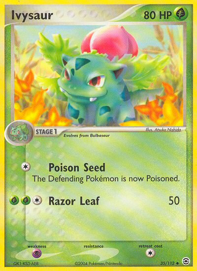 Ivysaur (35/112) [EX: FireRed & LeafGreen] | Gear Gaming Bentonville