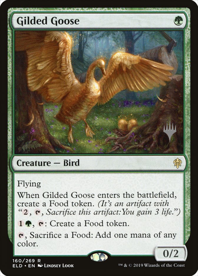 Gilded Goose (Promo Pack) [Throne of Eldraine Promos] | Gear Gaming Bentonville