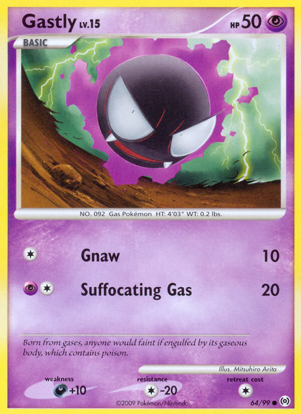 Gastly (64/99) [Platinum: Arceus] | Gear Gaming Bentonville