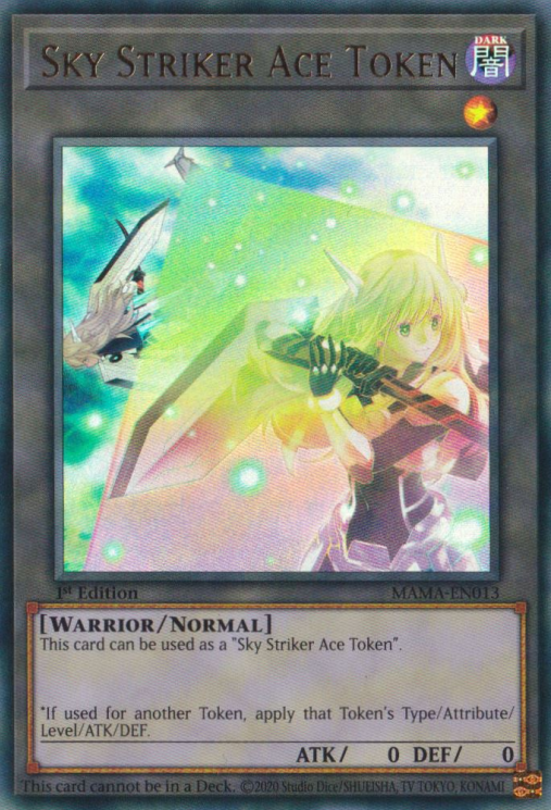 Token: Sky Striker Ace [MAMA-EN013] Ultra Rare | Gear Gaming Bentonville