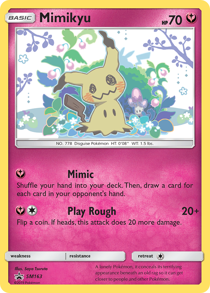 Mimikyu (SM163) [Sun & Moon: Black Star Promos] | Gear Gaming Bentonville