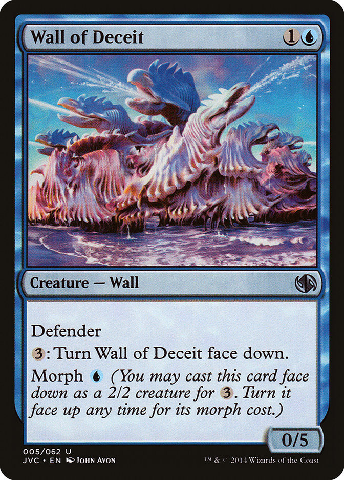 Wall of Deceit [Duel Decks Anthology] | Gear Gaming Bentonville