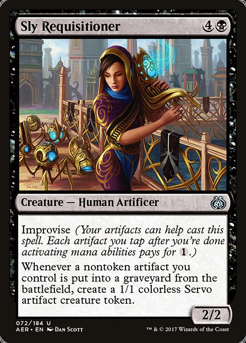 Sly Requisitioner [Aether Revolt] | Gear Gaming Bentonville