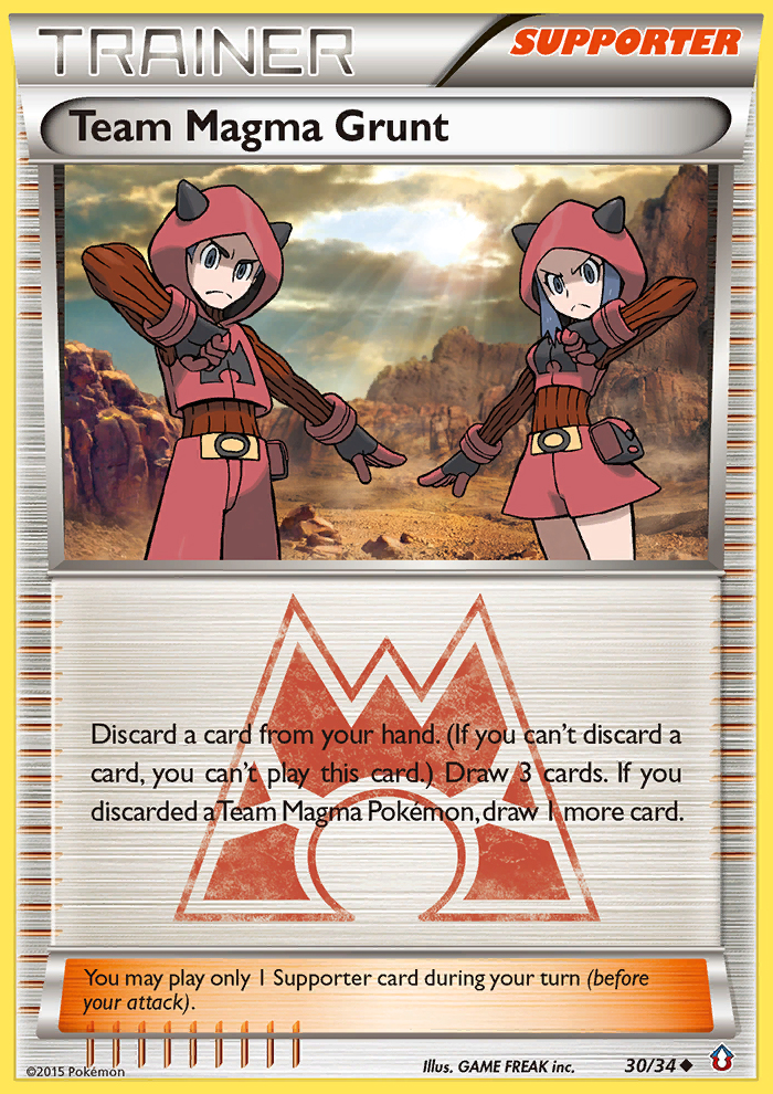 Team Magma Grunt (30/34) [XY: Double Crisis] | Gear Gaming Bentonville