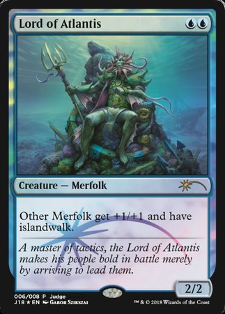 Lord of Atlantis (J18) [Judge Promos] | Gear Gaming Bentonville