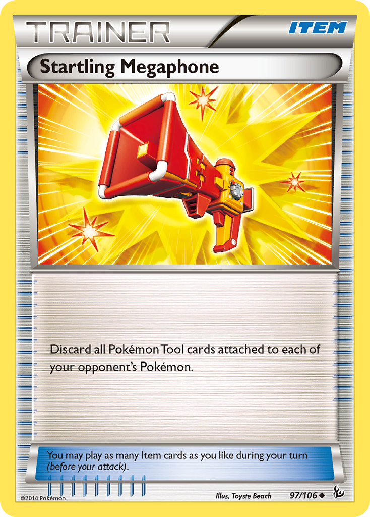 Startling Megaphone (97/106) [XY: Flashfire] | Gear Gaming Bentonville