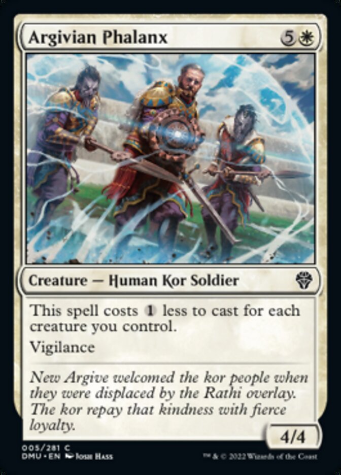 Argivian Phalanx [Dominaria United] | Gear Gaming Bentonville