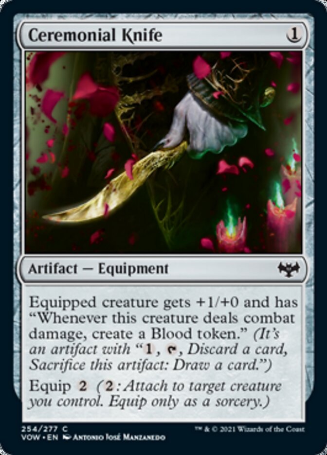 Ceremonial Knife [Innistrad: Crimson Vow] | Gear Gaming Bentonville