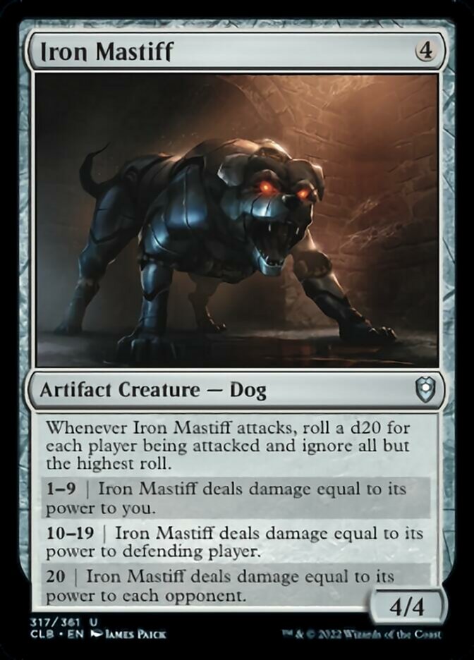 Iron Mastiff [Commander Legends: Battle for Baldur's Gate] | Gear Gaming Bentonville