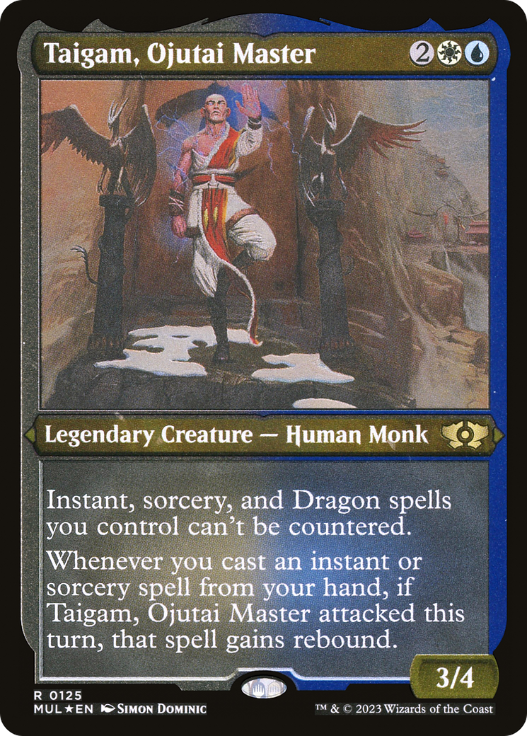 Taigam, Ojutai Master (Foil Etched) [Multiverse Legends] | Gear Gaming Bentonville