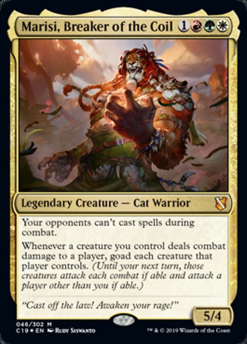 Marisi, Breaker of the Coil [Commander 2019] | Gear Gaming Bentonville