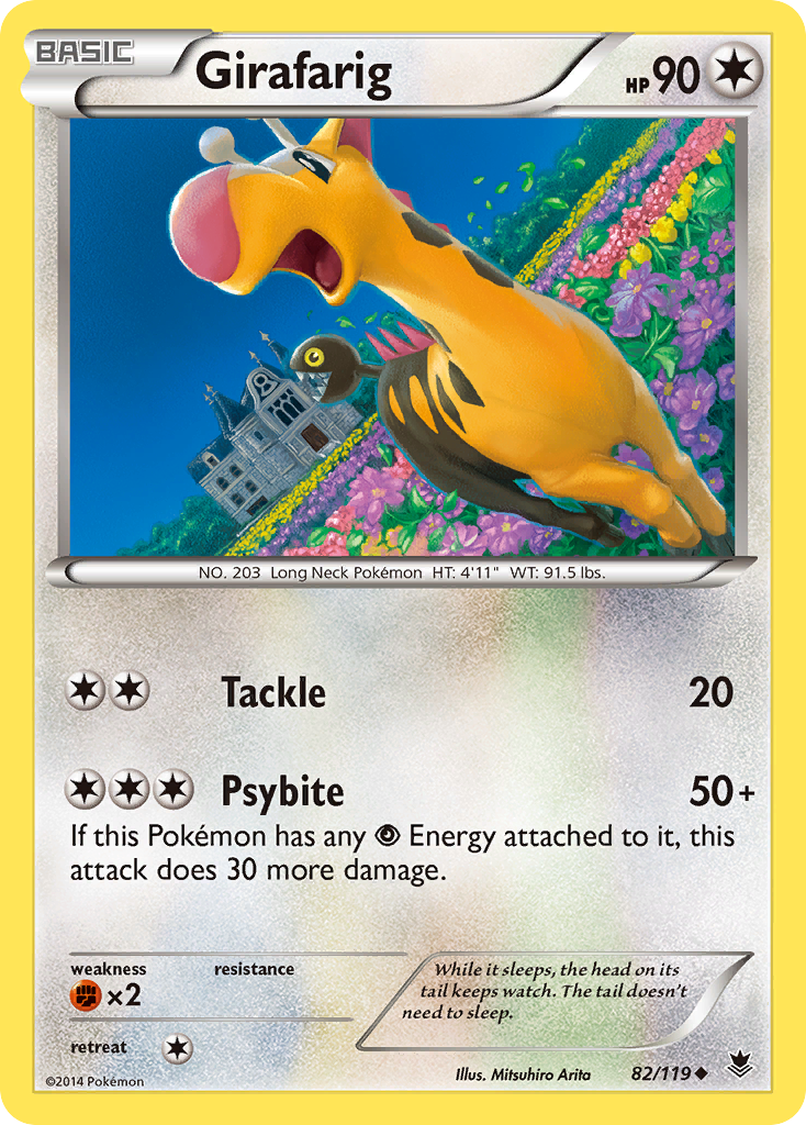 Girafarig (82/119) [XY: Phantom Forces] | Gear Gaming Bentonville