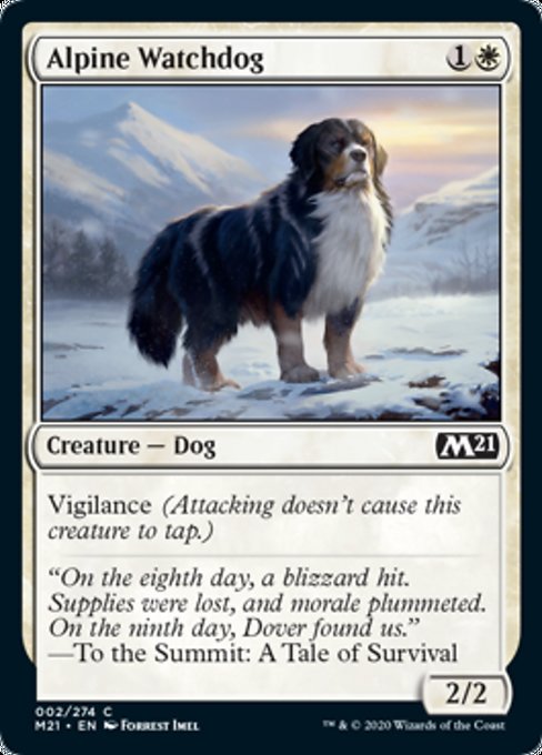 Alpine Watchdog [Core Set 2021] | Gear Gaming Bentonville