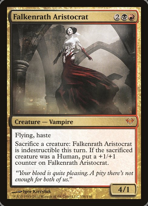 Falkenrath Aristocrat [Dark Ascension] | Gear Gaming Bentonville