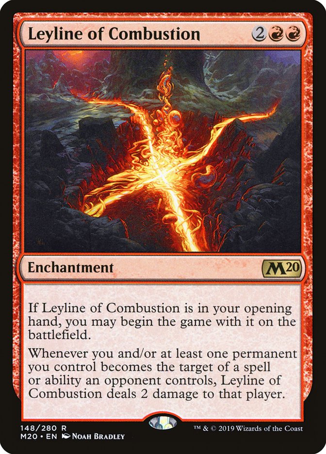 Leyline of Combustion [Core Set 2020] | Gear Gaming Bentonville