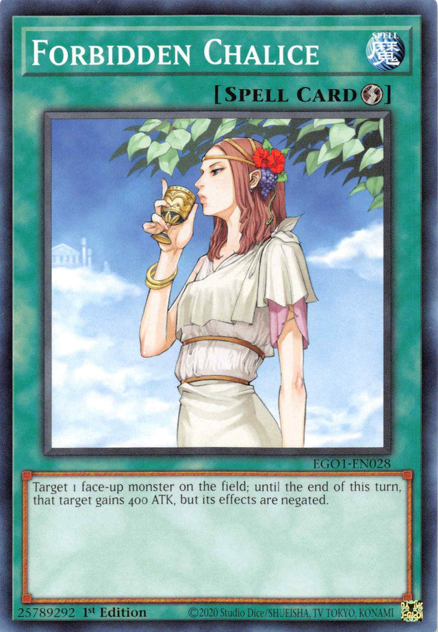 Forbidden Chalice [EGO1-EN028] Common | Gear Gaming Bentonville