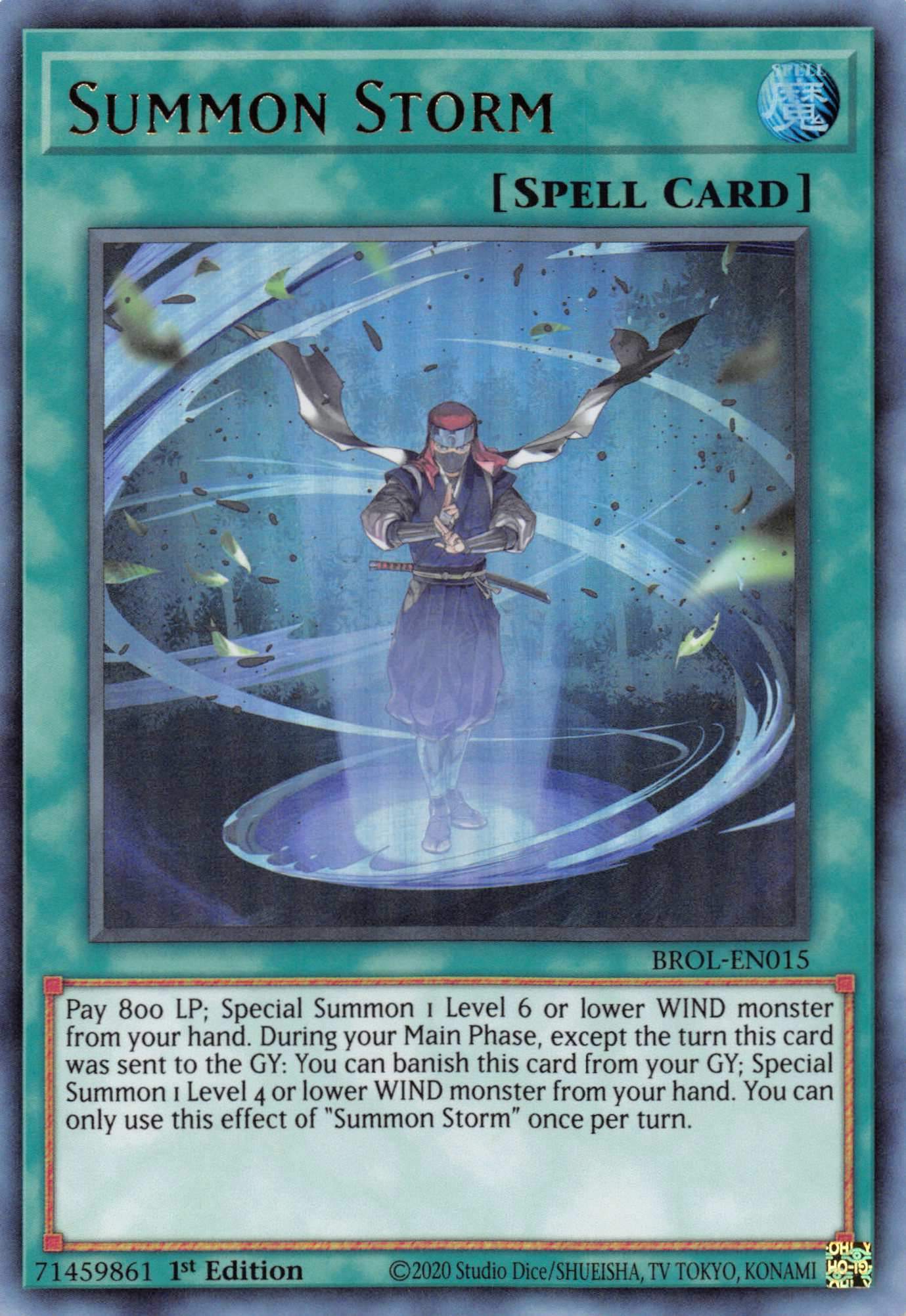 Summon Storm [BROL-EN015] Ultra Rare | Gear Gaming Bentonville